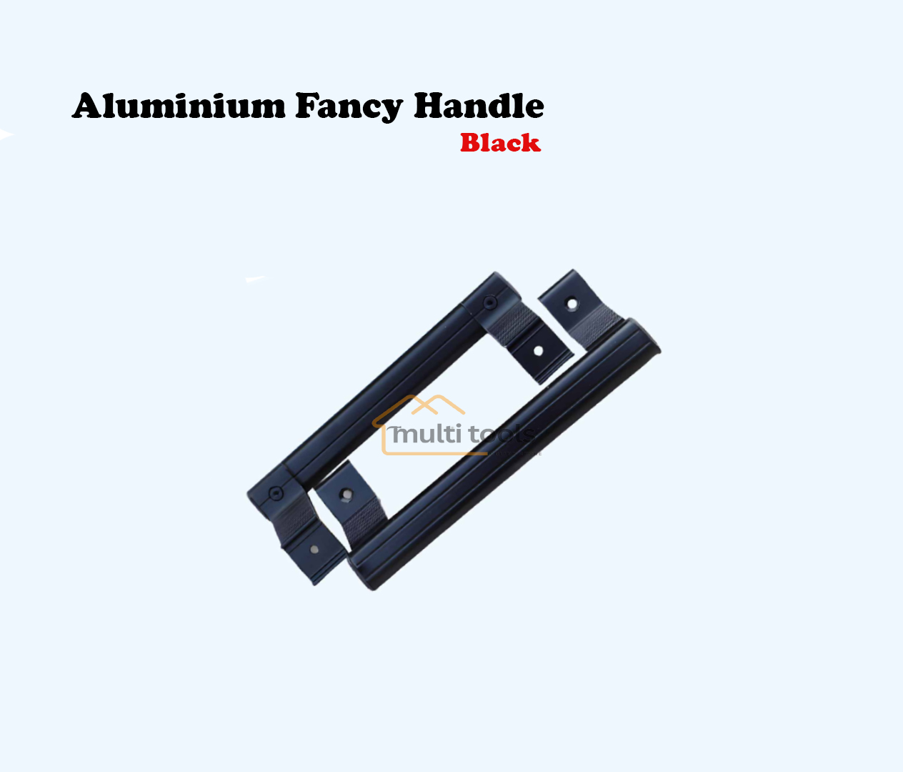 Aluminium Fancy Handle [Black]